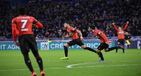 رين إلى نهائي كأس فرنسا على حساب ليون